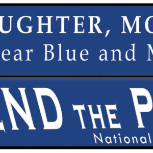 Bumper sticker 3 - Blue